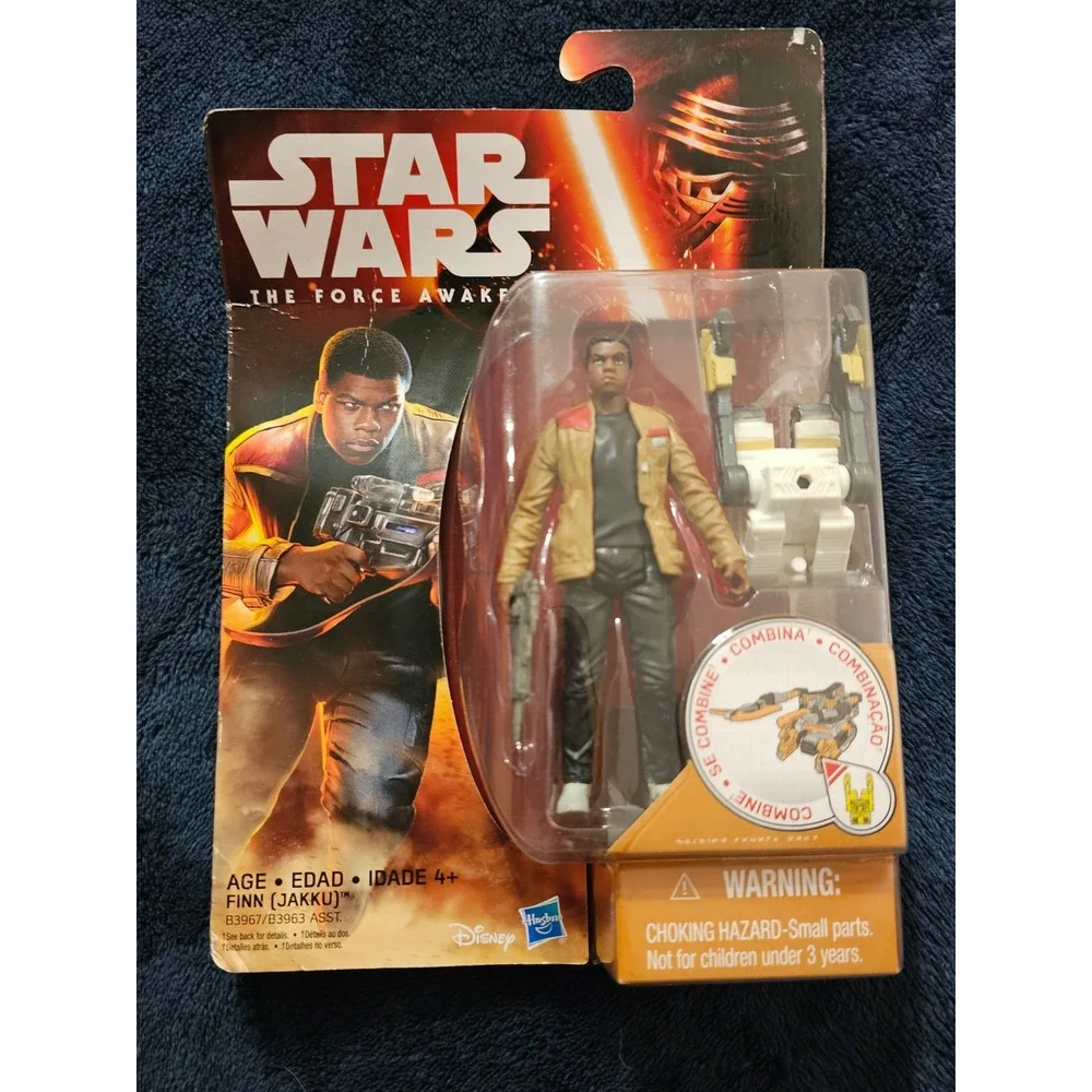 Star Wars The Force Awakens Finn Jakku Action Figure Hasbro see pics